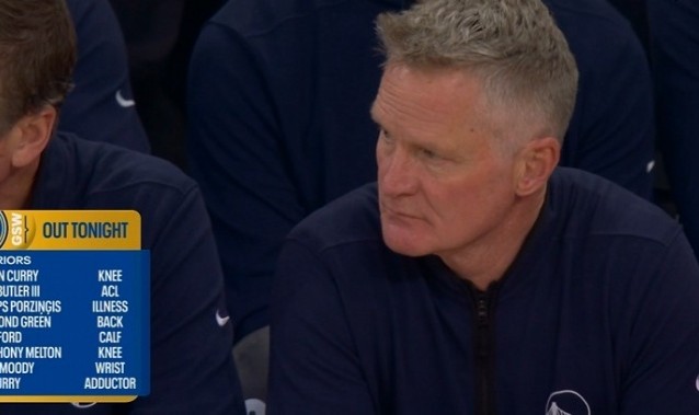 开云体育下载安装-不忍直视！勇士本场对阵尼克斯 大小库里&amp;巴特勒&amp;追梦等8人缺席